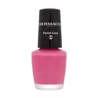 Lakiery do paznokci - Dermacol Mini Pastel lakier do paznokci 5 ml dla kobiet 04 Pastel Love - miniaturka - grafika 1