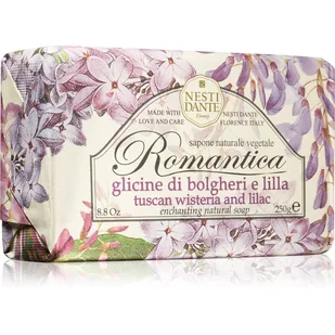 Nesti Dante Romantica Tuscan Wisteria And Lilac mydło toaletowe 250 g - Mydła - miniaturka - grafika 1