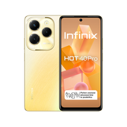 Telefony komórkowe - Infinix Hot 40 Pro 8/256GB Złoty - miniaturka - grafika 1