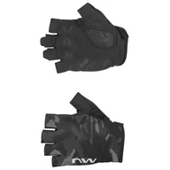 Rękawiczki rowerowe - Męskie Rękawice NORTHWAVE ACTIVE SHORT FINGER GLOVE C89202324_95 – Czarny - miniaturka - grafika 1