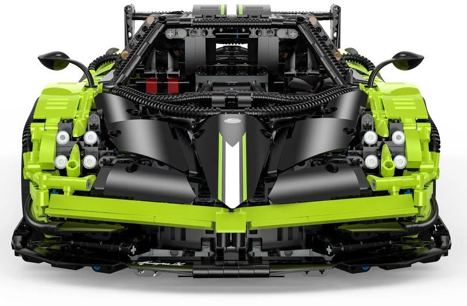 Autko 1:8 Pagani Huayra BC Klocki Zielony RASTAR EDUKAMP