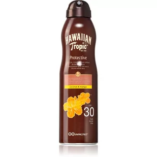 Hawaiian Tropic Ochronny Olejek SPF30 180ML - Balsamy i kremy do opalania - miniaturka - grafika 1