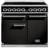 Kuchenki elektryczne - Kuchnia z płytą indukcyjną FALCON Deluxe 100 Czarny chrom - miniaturka - grafika 1