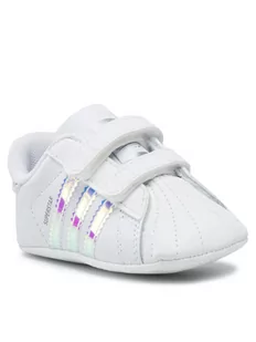 Adidas Buty Superstar Crib BD8000 Biały - Buty dla dziewczynek - miniaturka - grafika 1