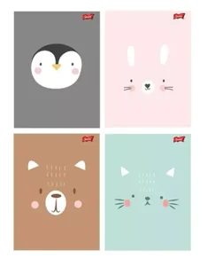 Zeszyt A5/32K linia Cute Face (15szt) - ST-MAJEWSKI - Zeszyty szkolne - miniaturka - grafika 1