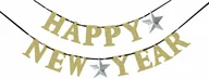 Sylwester - Baner Happy New Year - 180 cm - 1 szt. - miniaturka - grafika 1