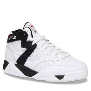 Sneakersy Fila M-Squad Mid FFM0212.13036 White/Black - Półbuty męskie - miniaturka - grafika 1