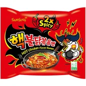 Kuchnie świata - Samyang Ramyun o smaku ostrego kurczaka 2xSpicy, bombowo ostry 40 x 140g (cały karton) - Samyang 3154-uniw - miniaturka - grafika 1