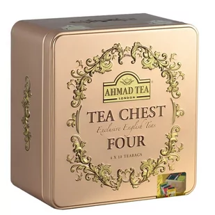 AHMAD TEA TEA CHEST FOUR 40TB ALU X2G PUSZKA - Herbata - miniaturka - grafika 1