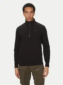 Bluzy męskie - G-Star Raw Bluza Nifous Half Zip D26305-D566 6484 Czarny Regular Fit - miniaturka - grafika 1