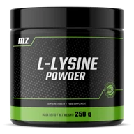 Aminokwasy - MZ-STORE L-LYSINE POWDER LIZYNA W PROSZKU 250G - miniaturka - grafika 1