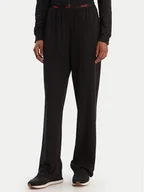 Piżamy damskie - HUGO Spodnie piżamowe 50555624 Czarny Regular Fit - miniaturka - grafika 1