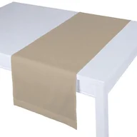 Obrusy i serwetki - Dekoria pl Bieżnik prostokątny Caffe Latte beżowy) 40 × 130 cm Cotton Panama 410-702-01 - miniaturka - grafika 1