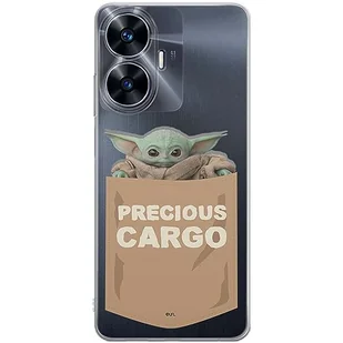 ERT GROUP etui na telefon Realme C55, case oryginalny i oficjalnie licencjonowany przez Star Wars, wzór Baby Yoda 030, optymalnie dopasowane, plecki z TPU częściowo przeźroczyste - Etui i futerały do telefonów - miniaturka - grafika 1