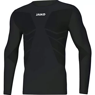 Jako Comfort 2.0 Longsleeve bluza dziecięca, czarna, 3XS - Odzież sportowa dziecięca - miniaturka - grafika 1