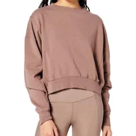 Bluzy damskie - Bluza damska Superdry Flex Batwing Crew bawełniana gładka -S - miniaturka - grafika 1