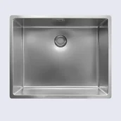 Zlewozmywaki - Zlewozmywak Reginox New York 50x40 gun metal SILVER - R35146 - miniaturka - grafika 1