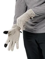 Rękawiczki - Jack Wolfskin Unisex Real Stuff Glove rękawiczki, Dove, XL, Dove, XL - miniaturka - grafika 1
