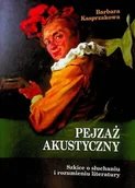 Książki o kulturze i sztuce - Pejzaż akustyczny - miniaturka - grafika 1