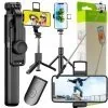 Selfie stick - Kij do selfie z lampą - miniaturka - grafika 1