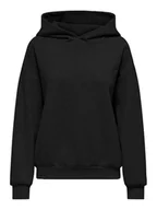 Bluzy damskie - ONLY Bluza Scarlet 15355809 Czarny Regular Fit - miniaturka - grafika 1