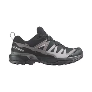 Damskie buty turystyczne Salomon X Ultra 360 GTX black/plum kitten/shale - 4,5 - Buty trekkingowe damskie - miniaturka - grafika 1
