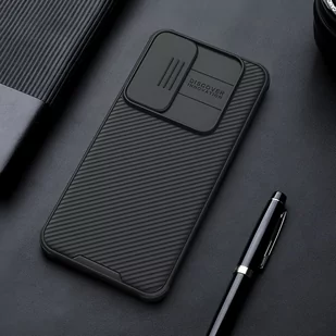 Etui SAMSUNG GALAXY S24 Nillkin CamShield Pro Magnetic czarne - Etui i futerały do telefonów - miniaturka - grafika 3