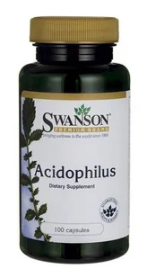 SWANSON Acidophilus 100kaps - suplement diety - Suplementy naturalne - miniaturka - grafika 1