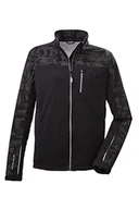 Kurtki męskie - Killtec Męska kurtka softshell ze stójką, pakowana KOS 31 MN SFTSHLL JCKT, czarna, M, 38300-000 - miniaturka - grafika 1