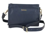 Torebki damskie - Funkcjonalna torebka damska na ramię - Granatowa - miniaturka - grafika 1