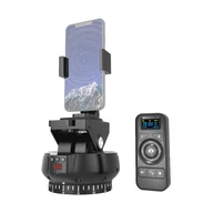 Selfie stick - Andoer YT1200 Zmotoryzowana głowica obrotowo-uchylna 2-osiowa głowica panoramiczna 360′ obrotowa panoramiczna głowica statywowa 100M bezprzewodowy pilot zdalnego sterowania 9 poziomów regulowanej prędkości udźwig 1 kg z klipsem na telefon do nagrywania wideo z kamery smartfona transmisja na żywo vlog - miniaturka - grafika 1