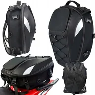 Torebki damskie - Plecak Motocyklowy Na Motor 2W1 Twardy Wodoodporny Na Kask Sakwa Torba - miniaturka - grafika 1