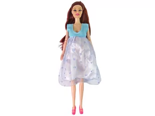 Lalka Dla Dzieci W Ciąży Niebieska Sukienka - Lalki dla dziewczynek - miniaturka - grafika 4