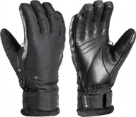 Rękawice narciarskie - Leki LEKI RĘKAWICE Snowbird 3D Lady black 6.0 - miniaturka - grafika 1