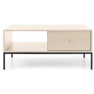 Ławy i stoliki kawowe - Loftowa ława Mono ML104 Beż - miniaturka - grafika 1