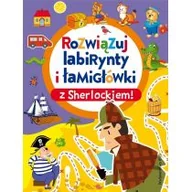 Książki edukacyjne - Rozwiązuj labirynty i łamigłówki z Sherlockiem! - miniaturka - grafika 1