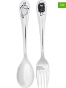 Sztućce dla dzieci - Moomin 2-częściowy zestaw sztućców dziecięcych - dł. 20,5 cm - miniaturka - grafika 1