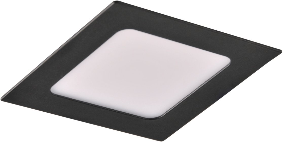 Polux Ledowy plafon podtynkowy RIGEL 324139 LED 4,8W 4000K czarny