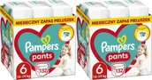 Pieluchy - Pampers Pieluchomajtki 6, 14-19 kg, 132 szt. x2 - miniaturka - grafika 1