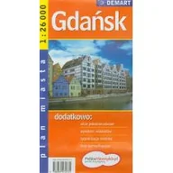 Atlasy i mapy - Demart Gdańsk - plan miasta (skala 1:26 000) - Praca zbiorowa - miniaturka - grafika 1