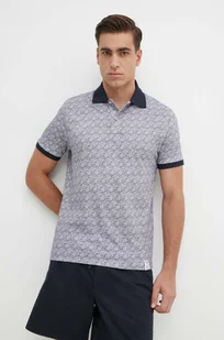 Pepe Jeans polo bawełniane HAYLEY kolor granatowy wzorzysty PM542151 - Koszulki męskie - miniaturka - grafika 1