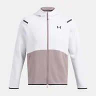 Kurtki i kamizelki sportowe męskie - Bluza męska Under Armour Unstoppable Fleece Full Zip HD - miniaturka - grafika 1