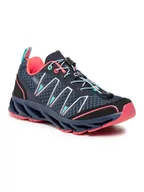Buty dla dziewczynek - CMP Trekkingi Kids Altak Trail Shoe 30Q9674J Granatowy - miniaturka - grafika 1