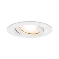 Lampy pozostałe - Paulmann obracana zestaw Premium EBL Nazwa IP65 LED 1 X _ W 230 V GU10 51 MM Biały/metal 92897 - miniaturka - grafika 1