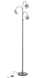 Lampa podłogowa Metis AL16002-3A COFFEE, brązowy/biały, 14,4W LED, barwa ciepła 3000K - Lampy stojące - miniaturka - grafika 1