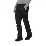 Spodnie narciarskie - Męskie spodnie wodoodporne Jack Wolfskin PARANA PANTS M black - 46 - miniaturka - grafika 1