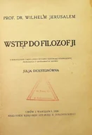 Filozofia i socjologia - Wstęp do filozofji 1926 r. - miniaturka - grafika 1