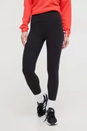 Legginsy - adidas legginsy damskie kolor czarny gładkie - miniaturka - grafika 1
