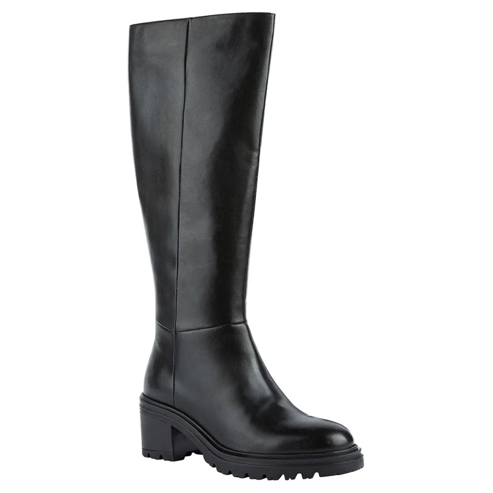 Geox Damskie buty D Damiana J, Czarny, 39 EU