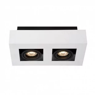 Italux Plafon CASEMIRO kol biały czarny IT8001S2-WH/BK) - Lampy sufitowe - miniaturka - grafika 1